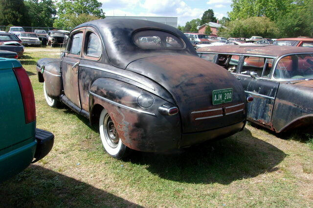1946 Black Ford Deluxe Coupe