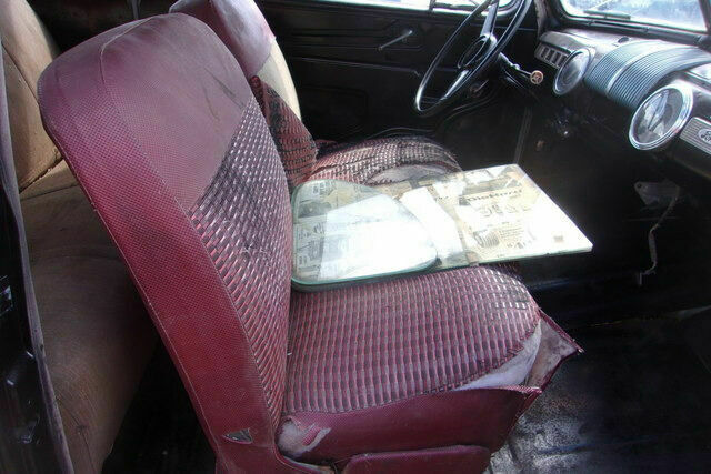 1946 Black Ford Deluxe Coupe