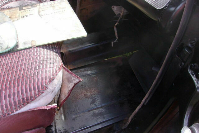 1946 Black Ford Deluxe Coupe