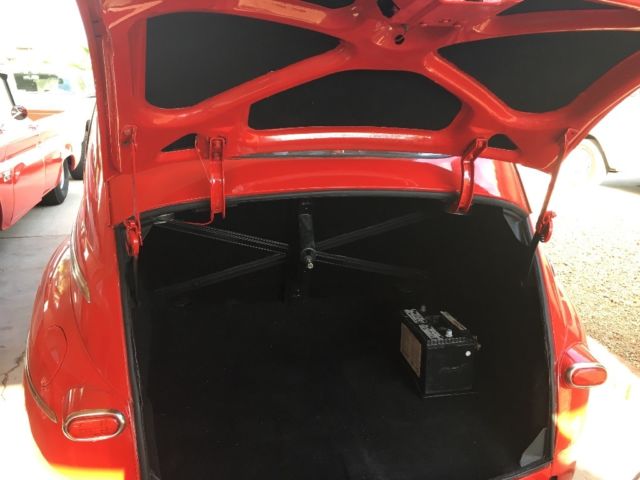 1946 Red Ford Deluxe 2-Door Sedan Sedan