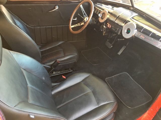 1946 Red Ford Deluxe 2-Door Sedan Sedan