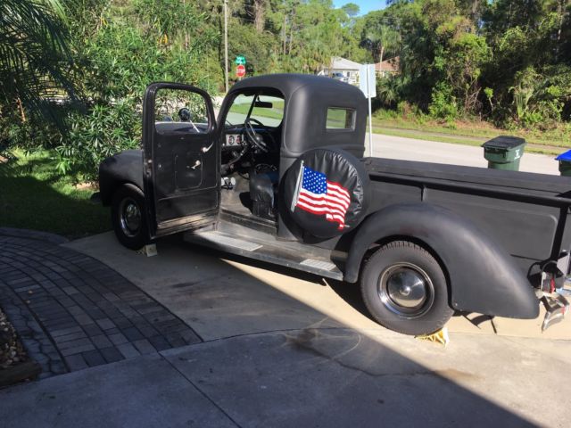 1946 Black Ford F-100 Truck