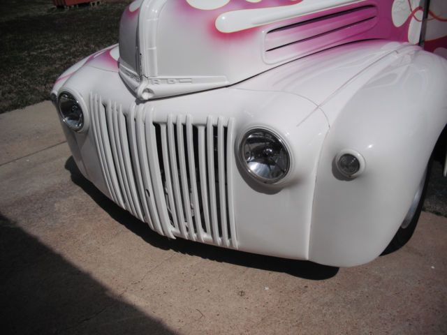 1946 WHITE AND  FLAMES Ford Other Pickups Standard Cab Pickup