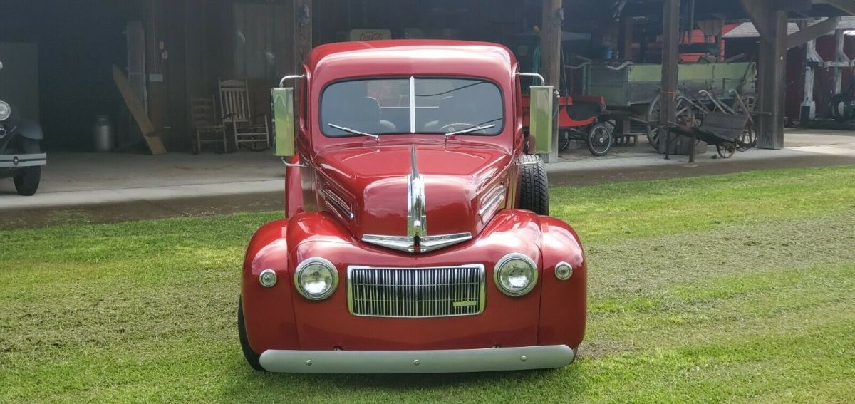 1946 Red Ford F-100 Standard Cab Pickup