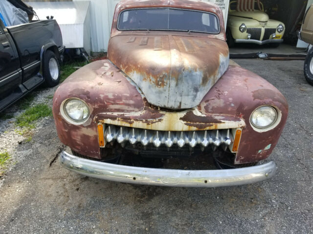 1946 Red Ford Standard Coupe