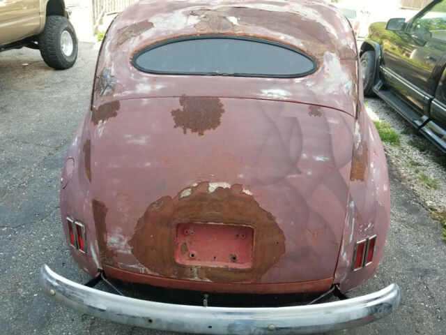 1946 Red Ford Standard Coupe