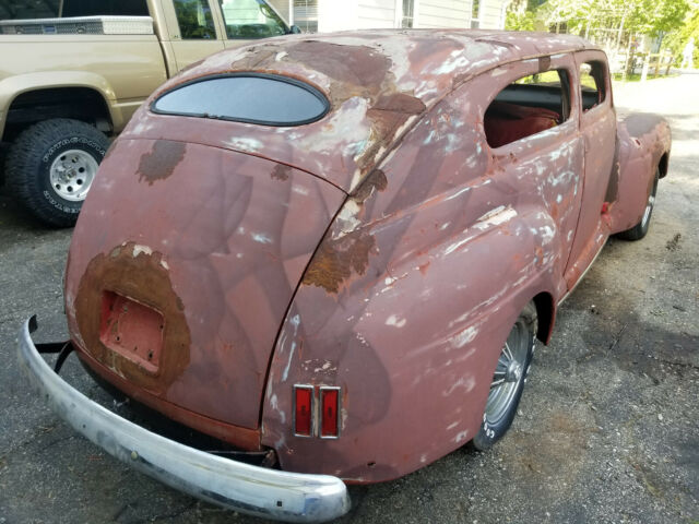 1946 Red Ford Standard Coupe
