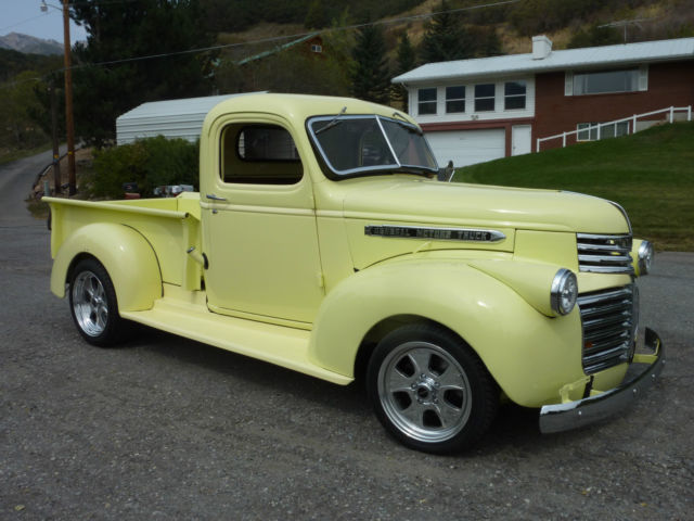 1946 Yellow Chevrolet Other Pickups