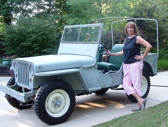 1946 Gray  primer Willys Other Jeep