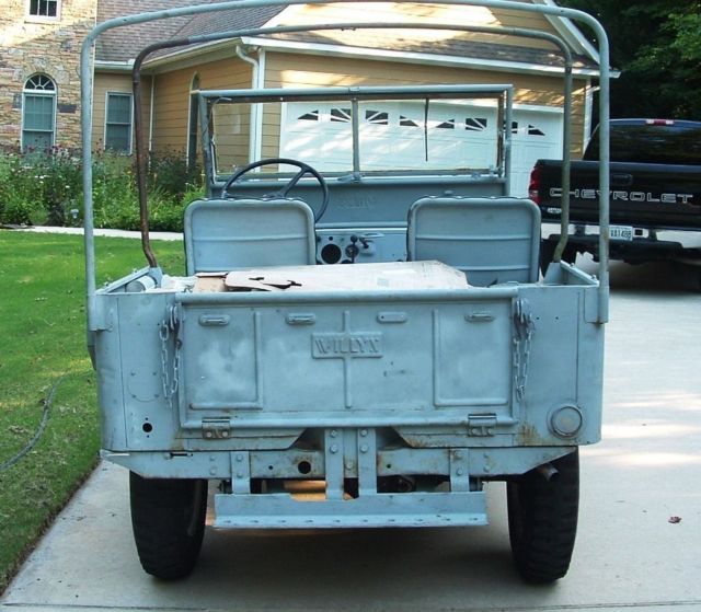 1946 Gray  primer Willys Other Jeep