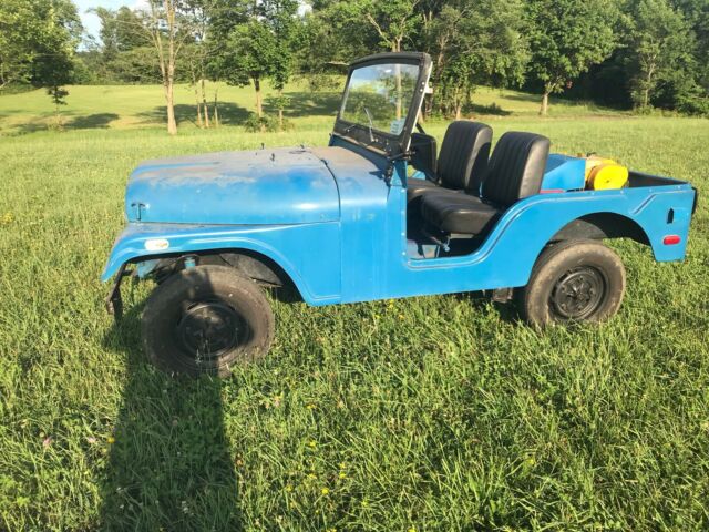 1966 Blue Willys CJ2A SUV