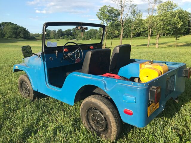 1966 Blue Willys CJ2A SUV