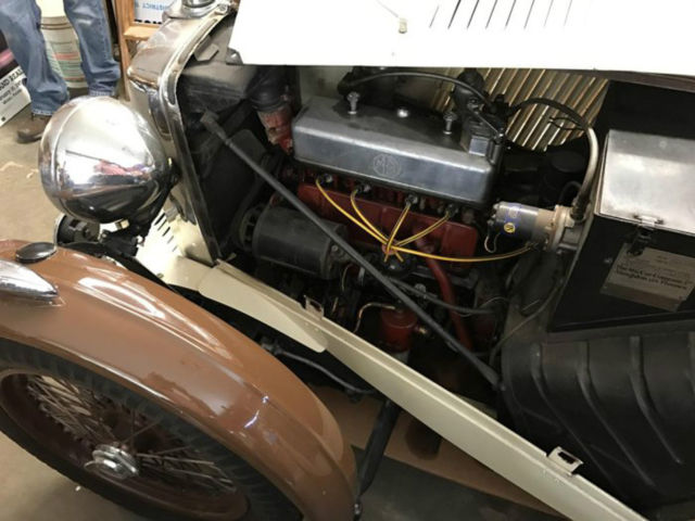 1946 Tan + Cream MG T-Series
