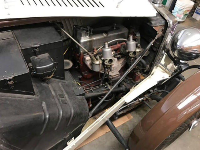 1946 Tan + Cream MG T-Series