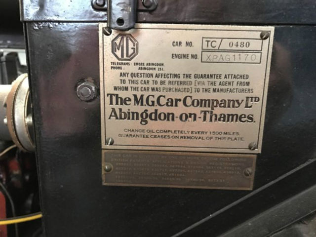 1946 Tan + Cream MG T-Series