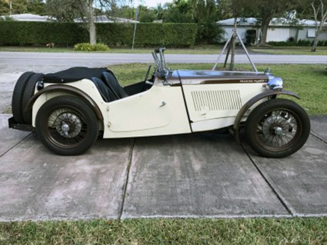 1946 Tan + Cream MG T-Series
