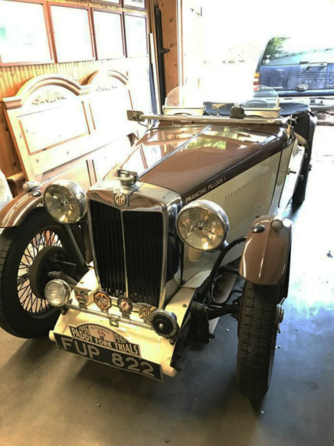 1946 Tan + Cream MG T-Series