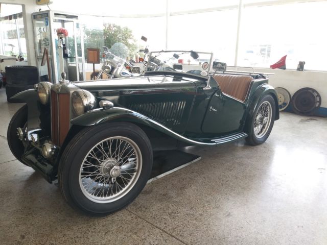1946 British Racing Green MG T-Series