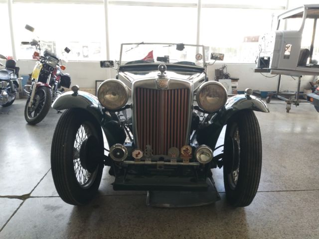 1946 British Racing Green MG T-Series