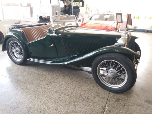 1946 British Racing Green MG T-Series