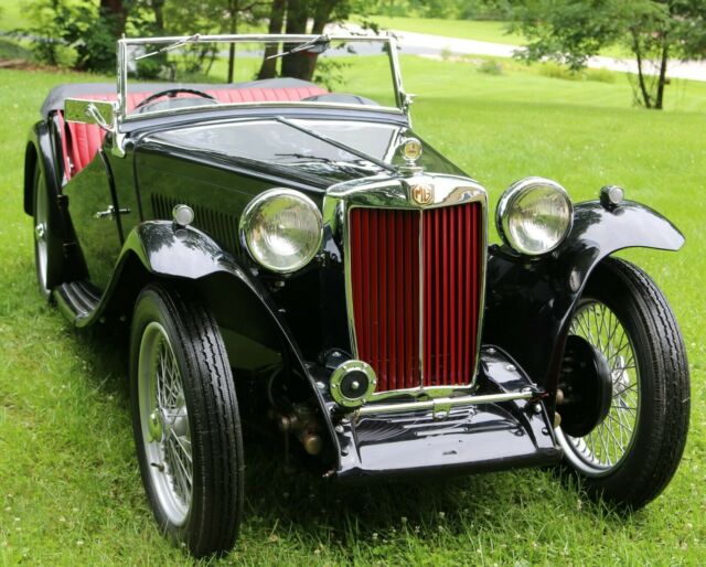 1946 Black MG TC