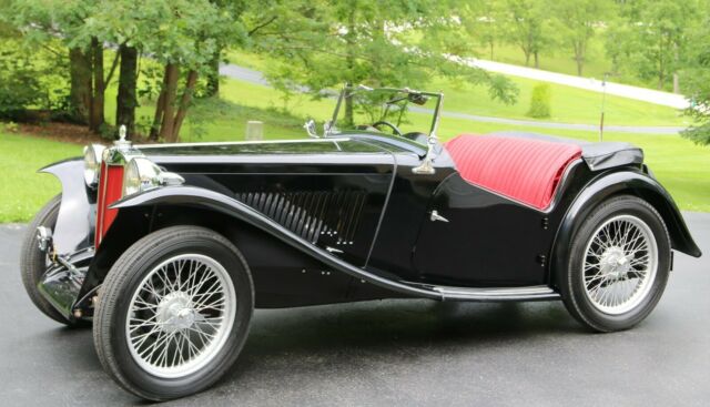 1946 Black MG TC