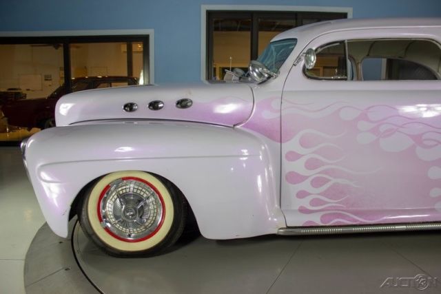 1946 White Ford Deluxe