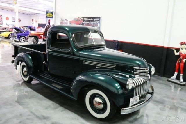 1946 Green Chevrolet Pickup