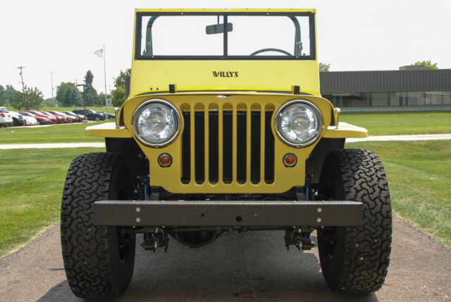 1946 Yellow Willys CJ-2 
