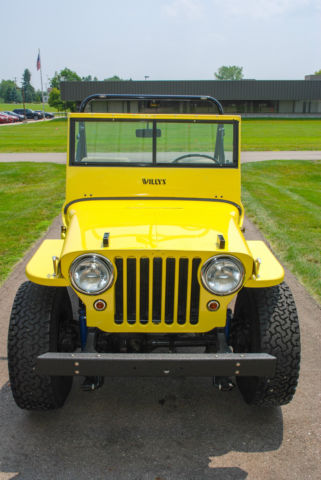 1946 Yellow Willys CJ-2 