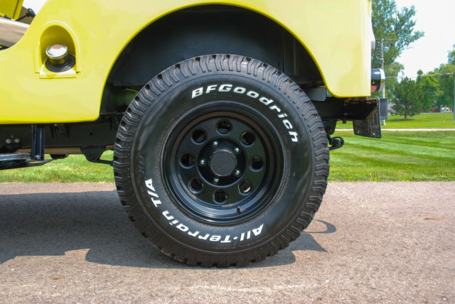 1946 Yellow Willys CJ-2 