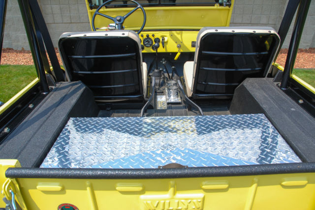 1946 Yellow Willys CJ-2 