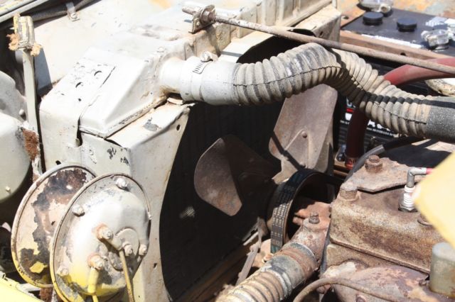 1946 Yellow Willys CJ2A