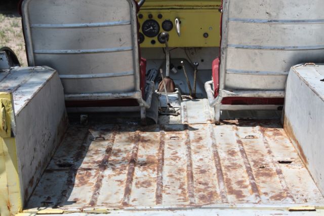 1946 Yellow Willys CJ2A