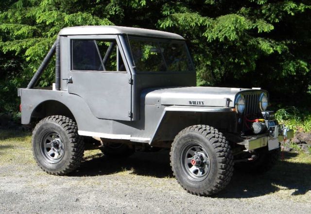 1946 Gray Willys CJ2A Jeep