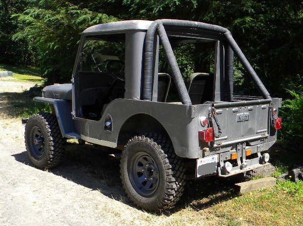 1946 Gray Willys CJ2A Jeep