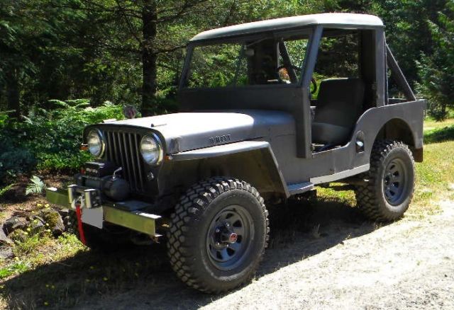 1946 Gray Willys CJ2A Jeep