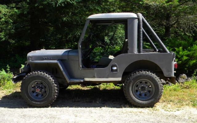 1946 Gray Willys CJ2A Jeep