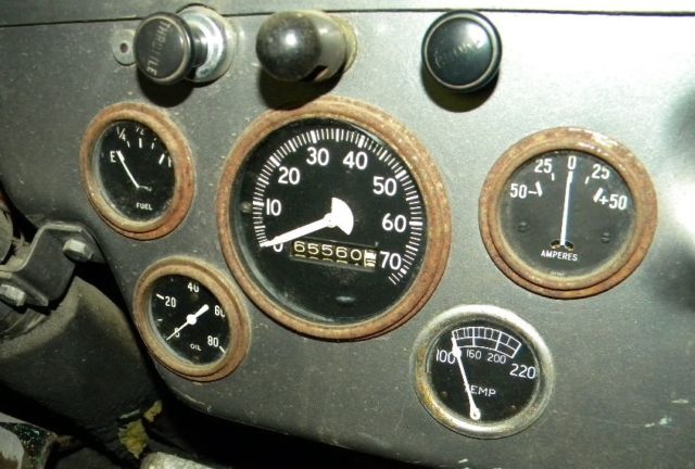 1946 Gray Willys CJ2A Jeep