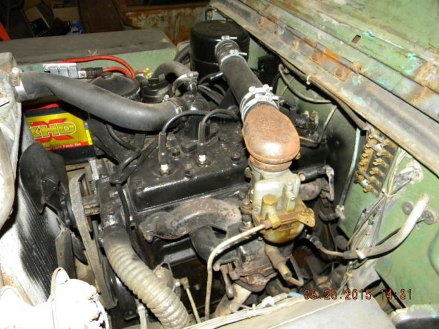1946 Gray Willys CJ2A Jeep
