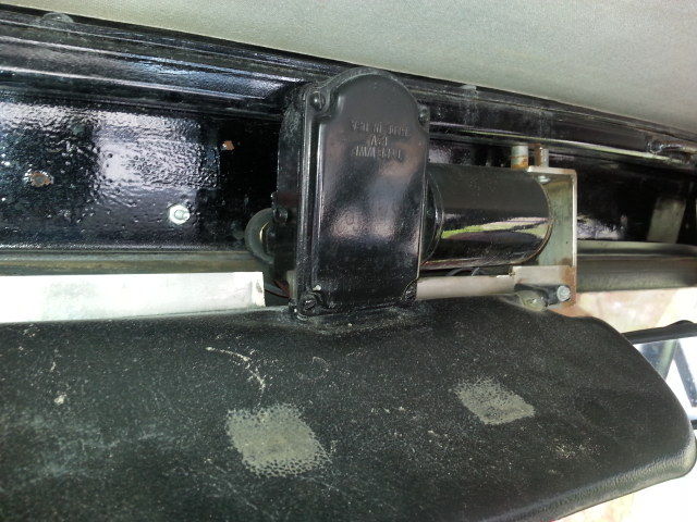 1946 Red Willys CJ2A Convertible