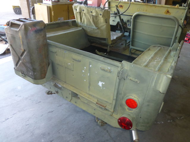 1946 Green Willys CJ2 Convertible