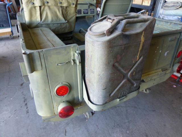 1946 Green Willys CJ2 Convertible