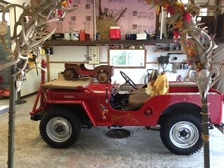 1946 red Willys
