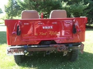 1946 red Willys