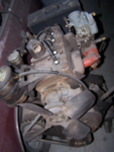 1946 tan and rust Willys