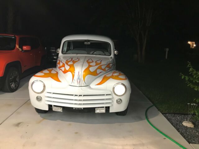 1947 White Ford 2 dr sedan Sedan