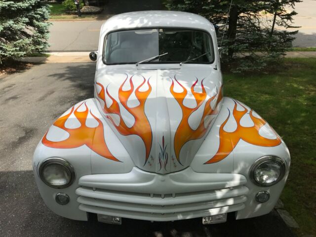 1947 White Ford 2 dr sedan Sedan