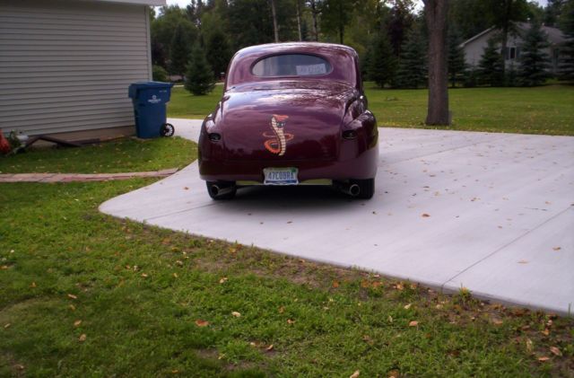 1947 Corvette Anniversary Red Ford coupe Coupe