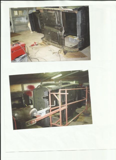 1947 Corvette Anniversary Red Ford coupe Coupe